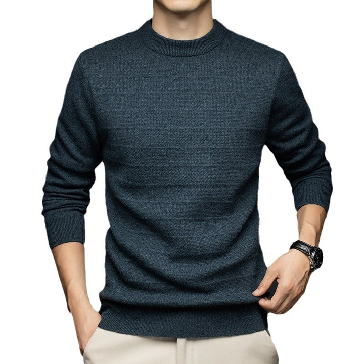 Herren modischer Pullover mit strukturiertem Design Echoarchiv