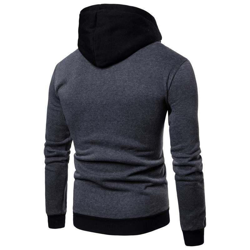 Herren Kapuzenjacke mit innovativem Design und praktischem Reißverschluss Echoarchiv