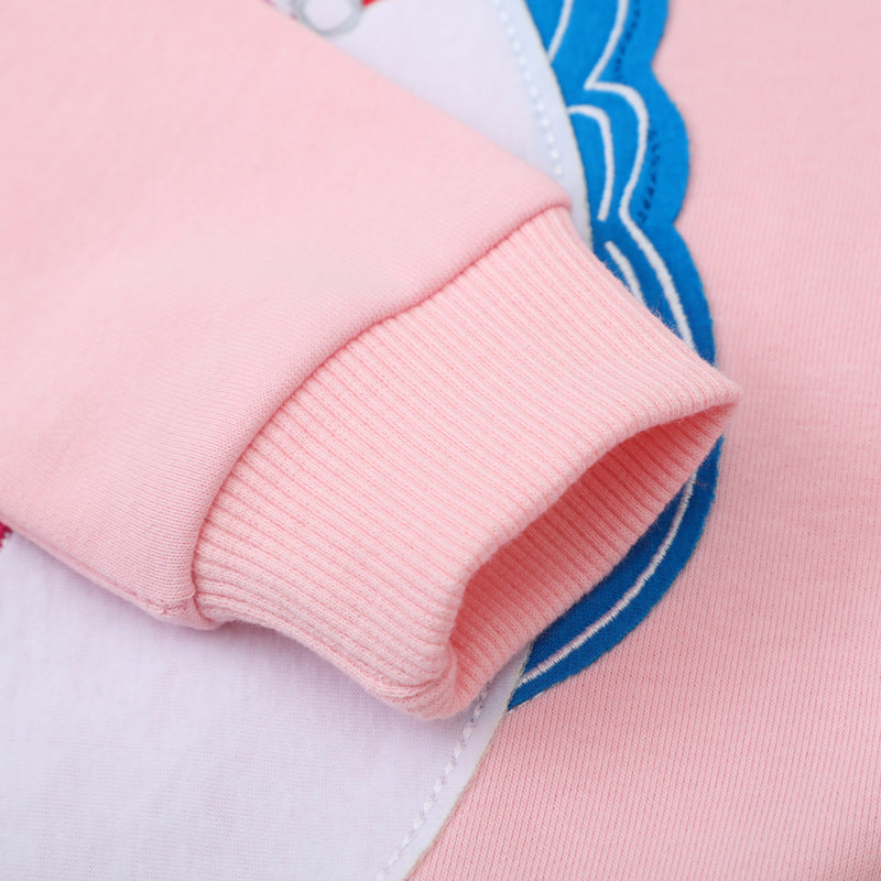 Mädchen Sweatshirt mit niedlicher Einhorn-Applikation Echo Archiv