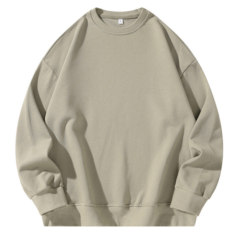 Unisex Oversize-Sweatshirt mit Rundhalsausschnitt, überschnittener Schulter und geripptem Saum Echoarchiv