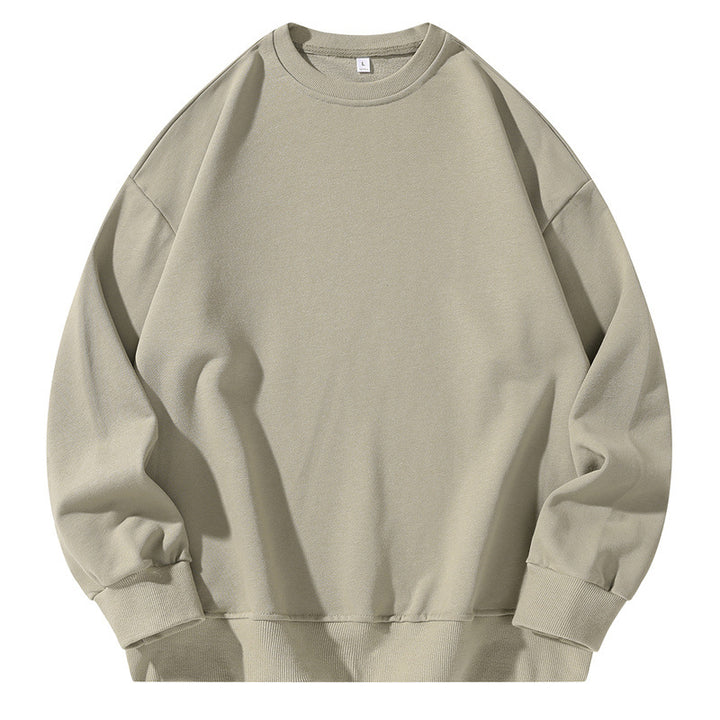 Unisex Oversize-Sweatshirt mit Rundhalsausschnitt, überschnittener Schulter und geripptem Saum Echoarchiv