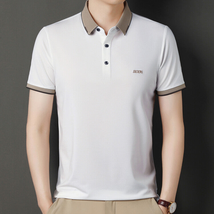 Herren sportliches Polo-Shirt mit modischem Kragen Echoarchiv