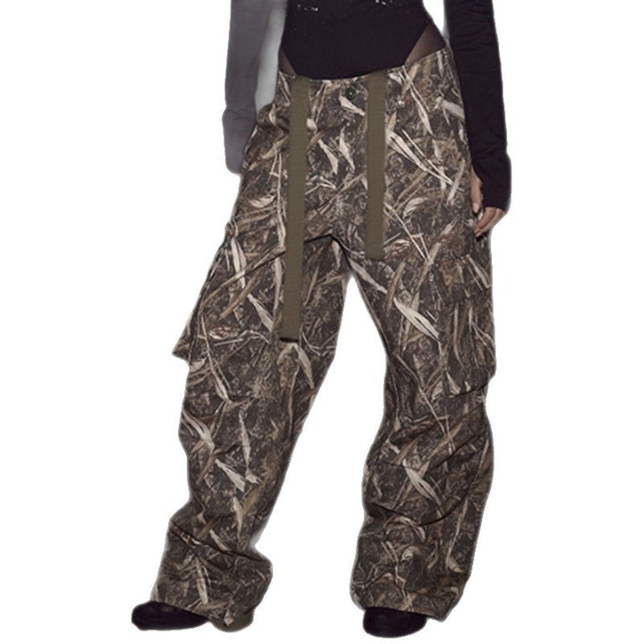 Damen Utility-Hosen im Camouflagedesign mit verstellbarem Bund und praktischen Seitentaschen Echo Archiv