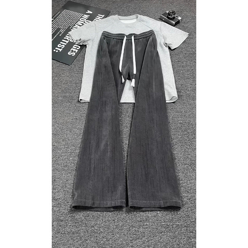 Damen Modische und weite Flared-Hose – Avélisse