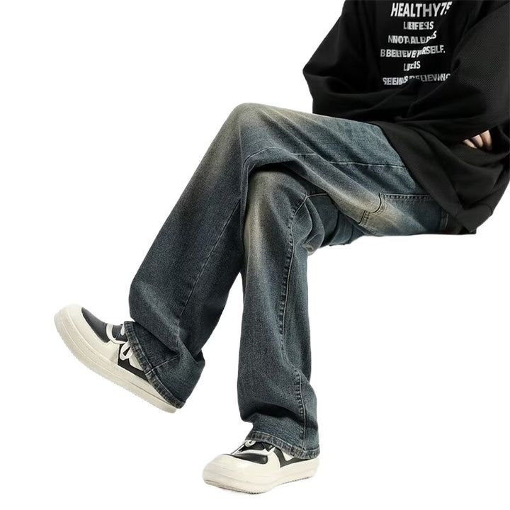 Herren lässige Denim-Jeans im Vintage-Stil Echoarchiv