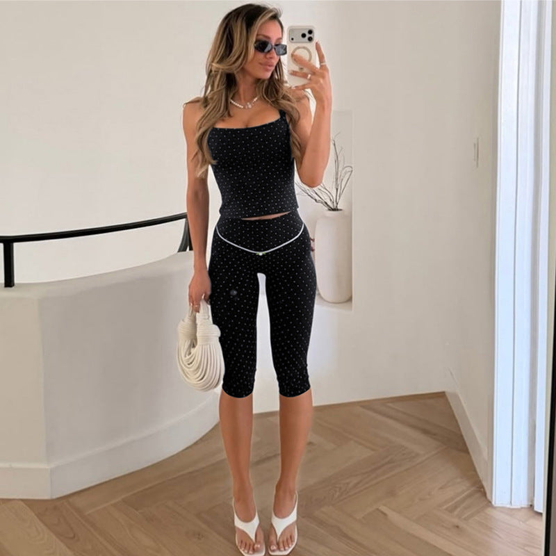 Damen Sportliches Oberteil und Leggings-Set Echo Archiv