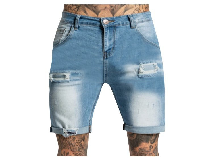 Herren Destroyed Jeansshorts Echo Archiv