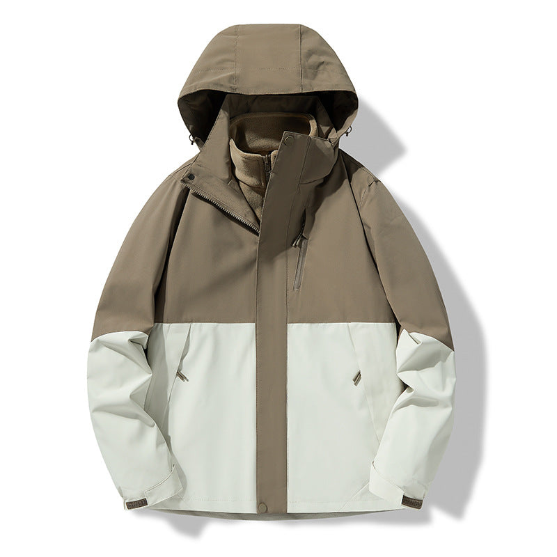 Herren Technische Outdoorjacke mit verstellbarem Kapuzendesign Echo Archiv 1787797283