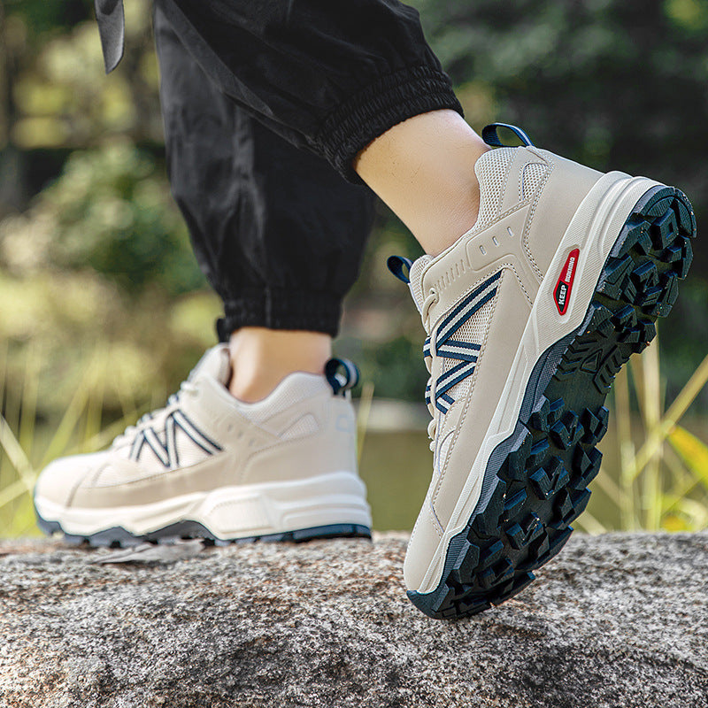 Herren robuste Outdoor-Trailrunner mit verstärkter Zehenkappe und stoßdämpfender Profilsohle – Tavélo