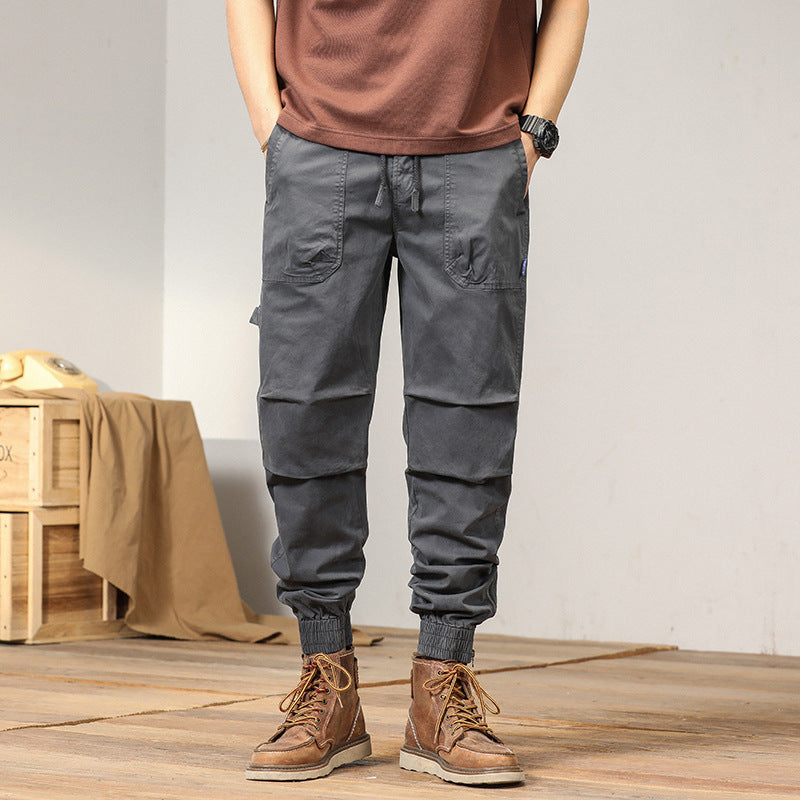 Herren Cargohose mit elastischem Bund und praktischen Mehrzwecktaschen Echoarchiv