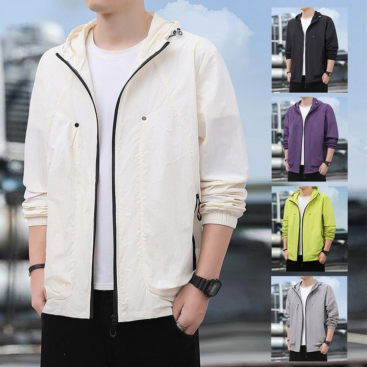 Herren Atmungsaktive Kapuzenjacke – Taviero