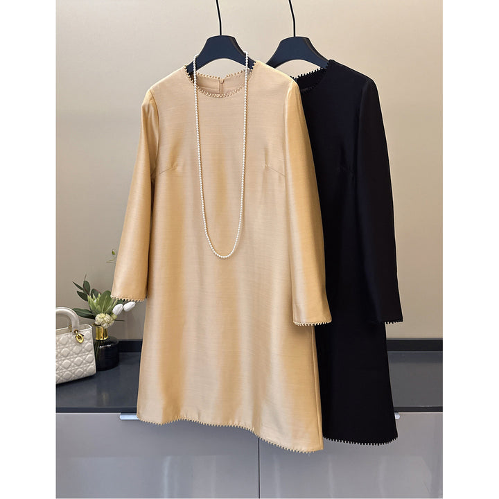 Damen Elegantes Drape Kleid Echoarchiv