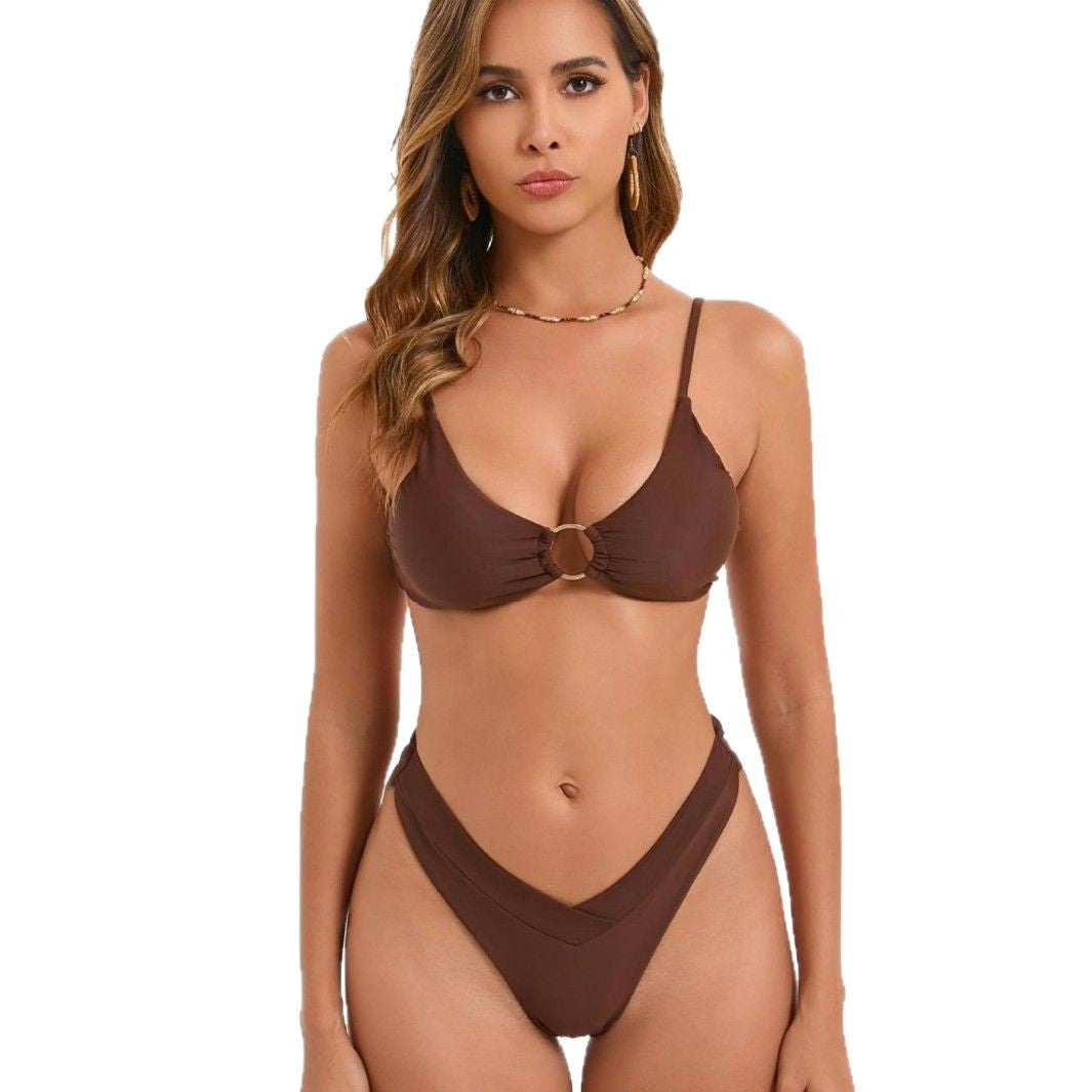 Damen Triangel-Bikini mit elegantem Ring-Detail Echo Archiv