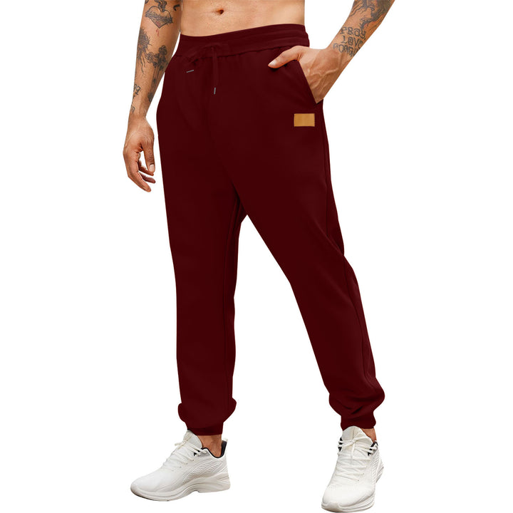 Herren Sportliche Jogginghose mit seitlichen Reißverschlusstaschen und verstellbarem Bund Echoarchiv