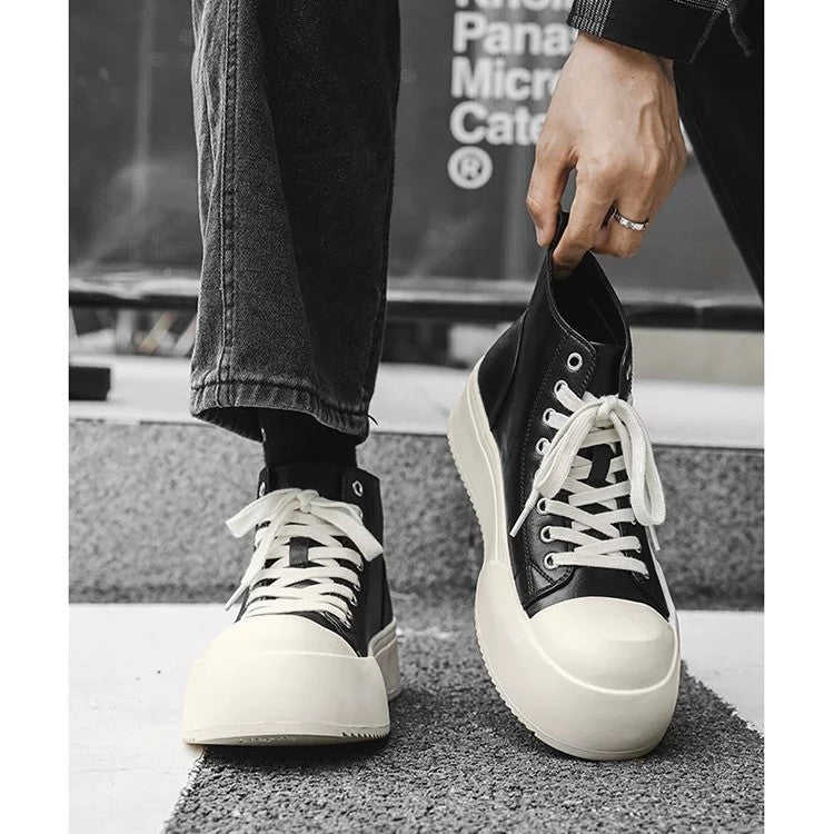 Damen Hohe Sneakers mit modischem Plateau und robustem Obermaterial Echo Archiv
