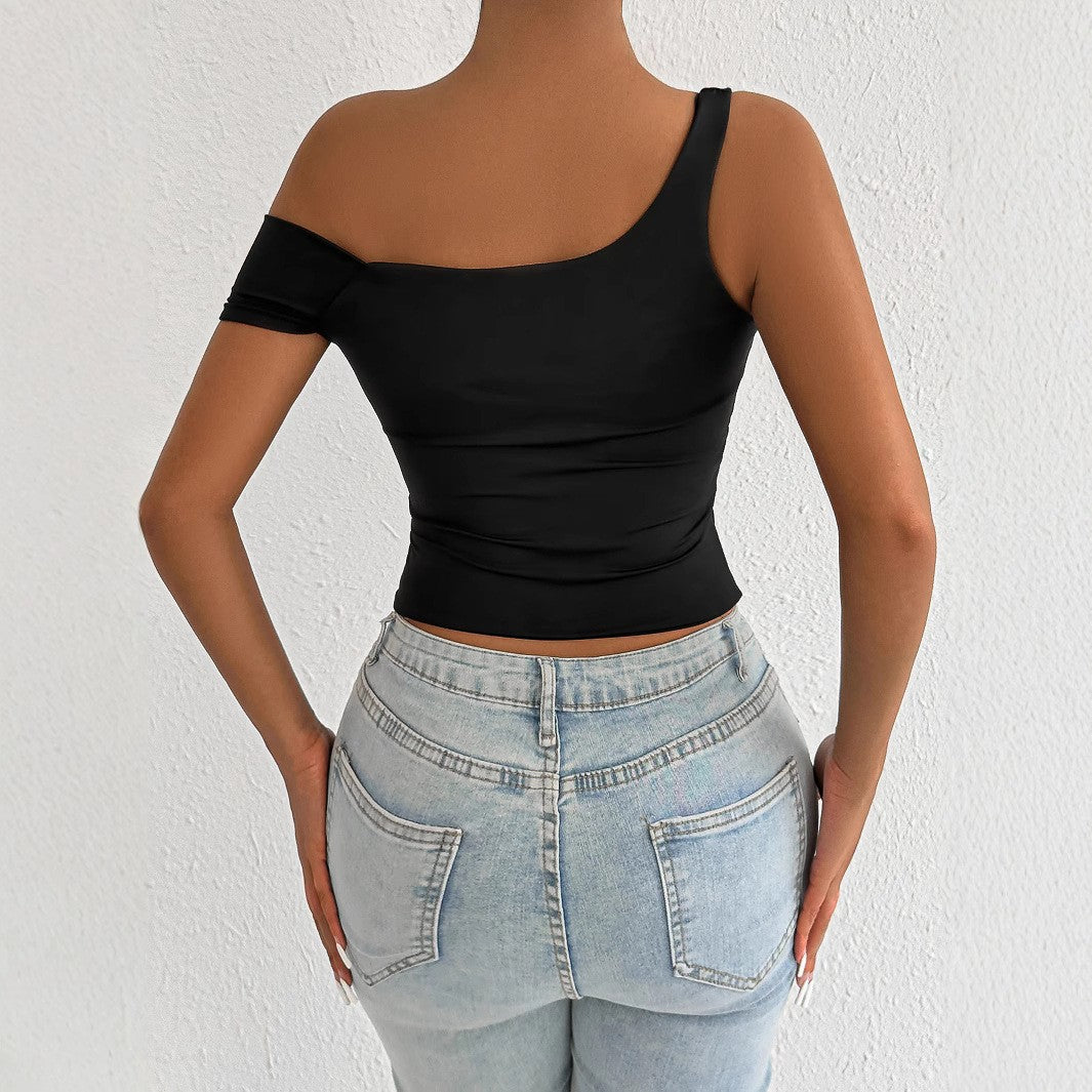 Damen Off-Shoulder Körperoberteil mit figurbetontem Schnitt Echo Archiv