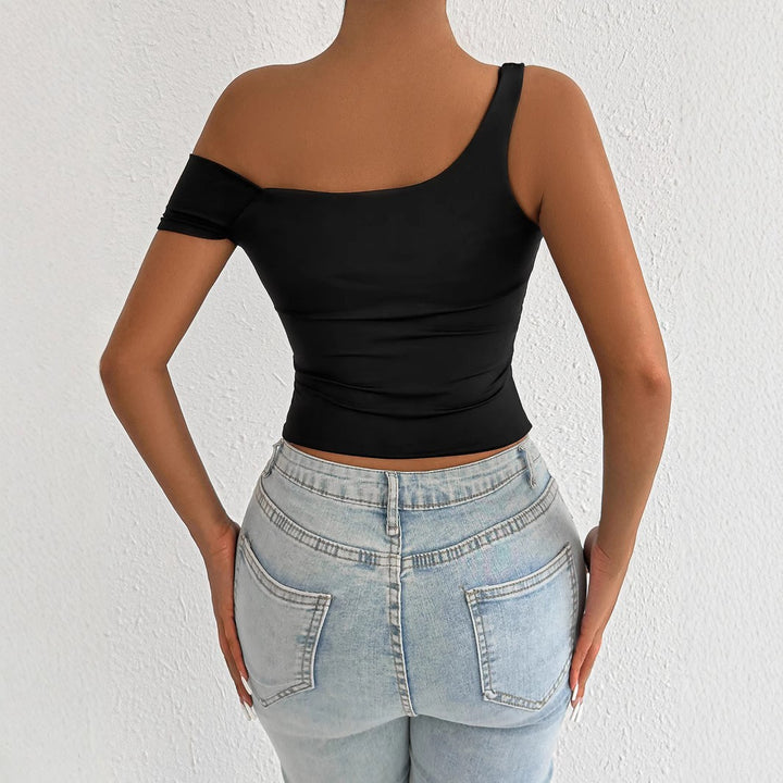 Damen Off-Shoulder Körperoberteil mit figurbetontem Schnitt Echo Archiv