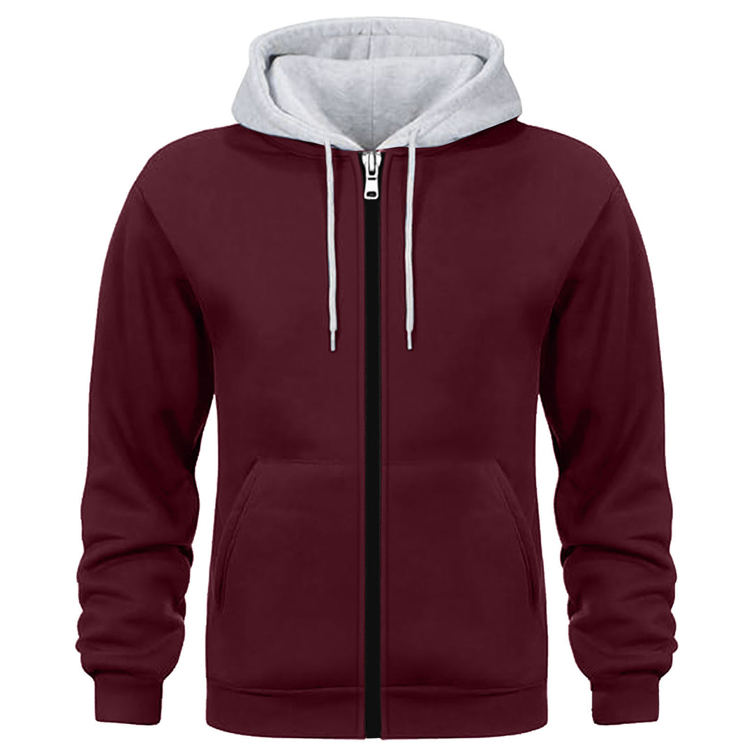Herren Kapuzenjacke mit doppellagigem Material Echoarchiv