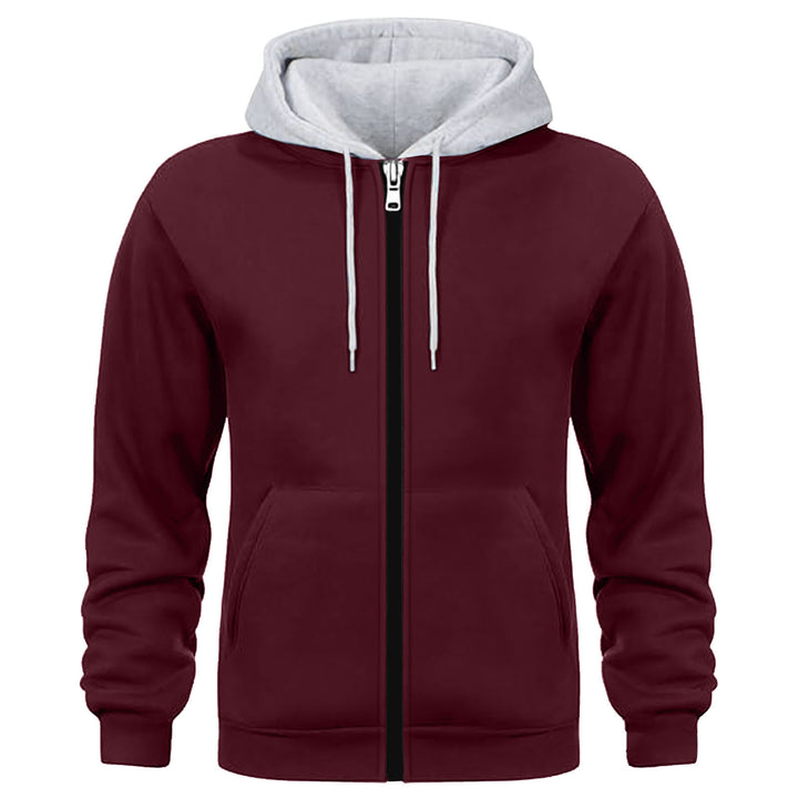 Herren Kapuzenjacke mit doppellagigem Material Echoarchiv