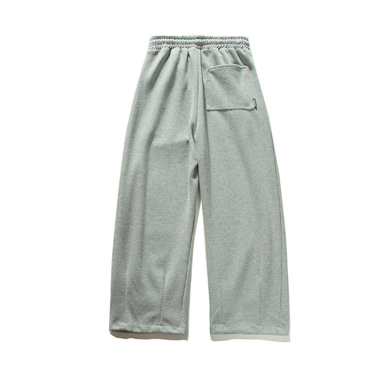 Unisex Weite Jogginghose mit Bundfalten, Elastischem Tunnelzug und Seitentaschen Echo Archiv