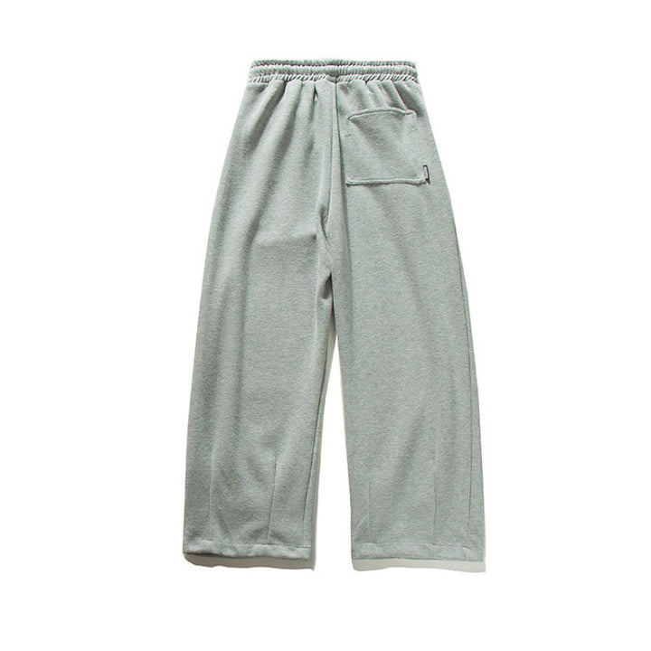 Unisex Weite Jogginghose mit Bundfalten, Elastischem Tunnelzug und Seitentaschen Echo Archiv