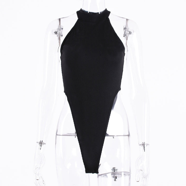 Damen Hochgeschlossenes Bodysuit Echo Archiv