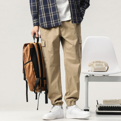 Herren Cargo-Longpants mit elastischem Bund und praktischen Seitentaschen Echoarchiv