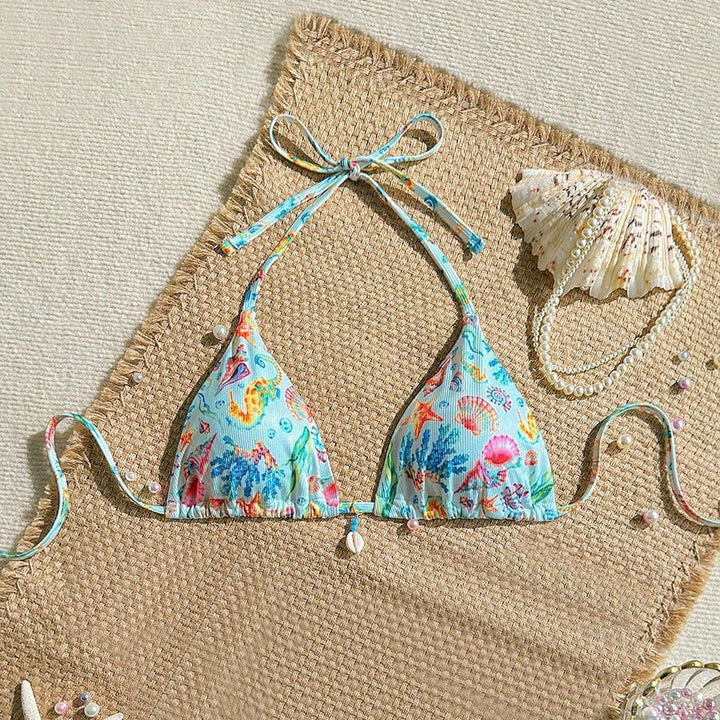 Damen Triangel-Bikini mit Muschel-Details Echo Archiv