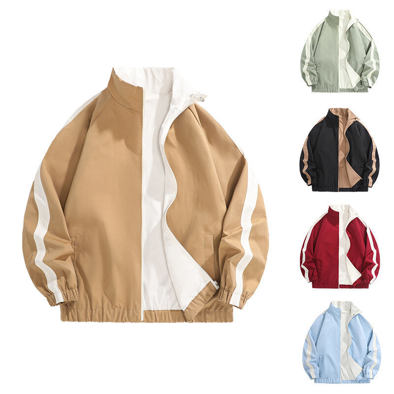 Herren modische Freizeitjacke mit sportlichem Schnitt und kontrastierenden Akzenten Echoarchiv