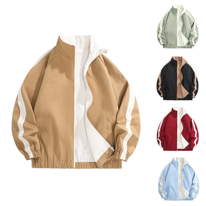 Herren modische Freizeitjacke mit sportlichem Schnitt und kontrastierenden Akzenten Echoarchiv