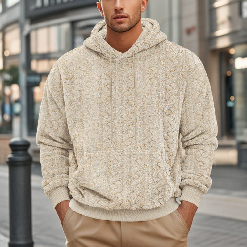 Herren kuscheliger Oversized Hoodie Echoarchiv