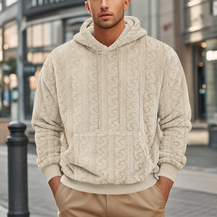 Herren kuscheliger Oversized Hoodie Echoarchiv