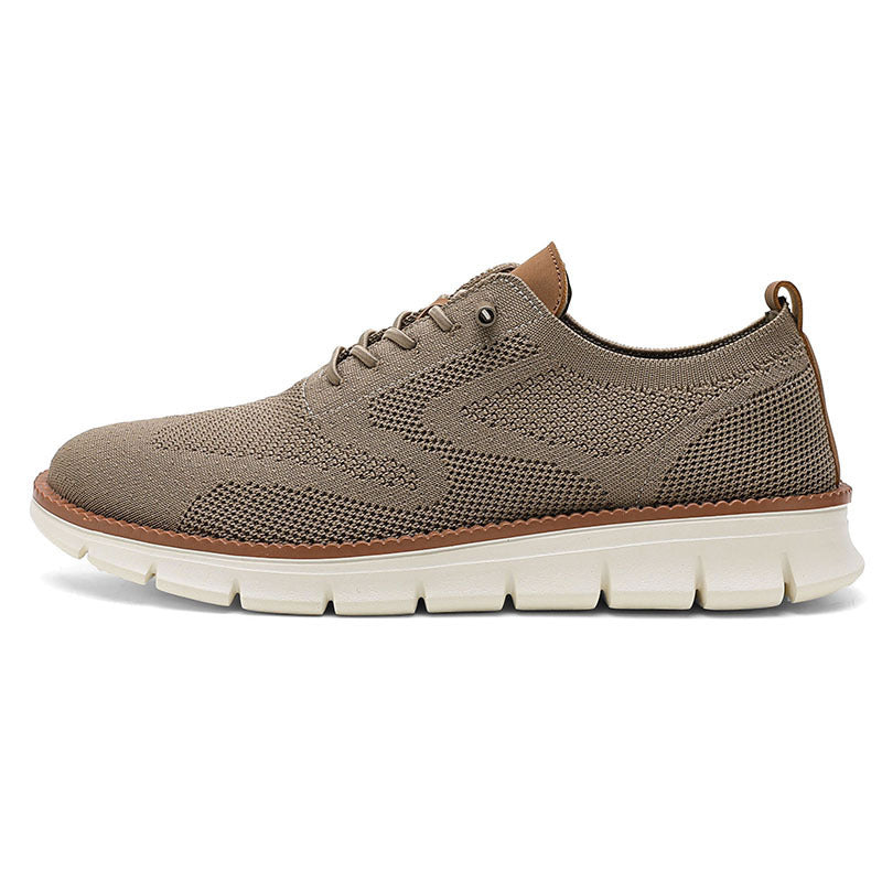 Herren gestrickter Komfort-Sneaker mit atmungsaktivem Strickoberteil und flexibler EVA-Laufsohle Echo Archiv