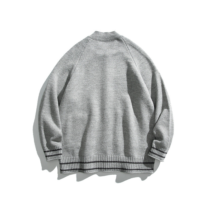 Unisex Boxy-Cardigan aus Feinstrick mit Raglanärmeln und aufgesetzten Taschen Echo Archiv