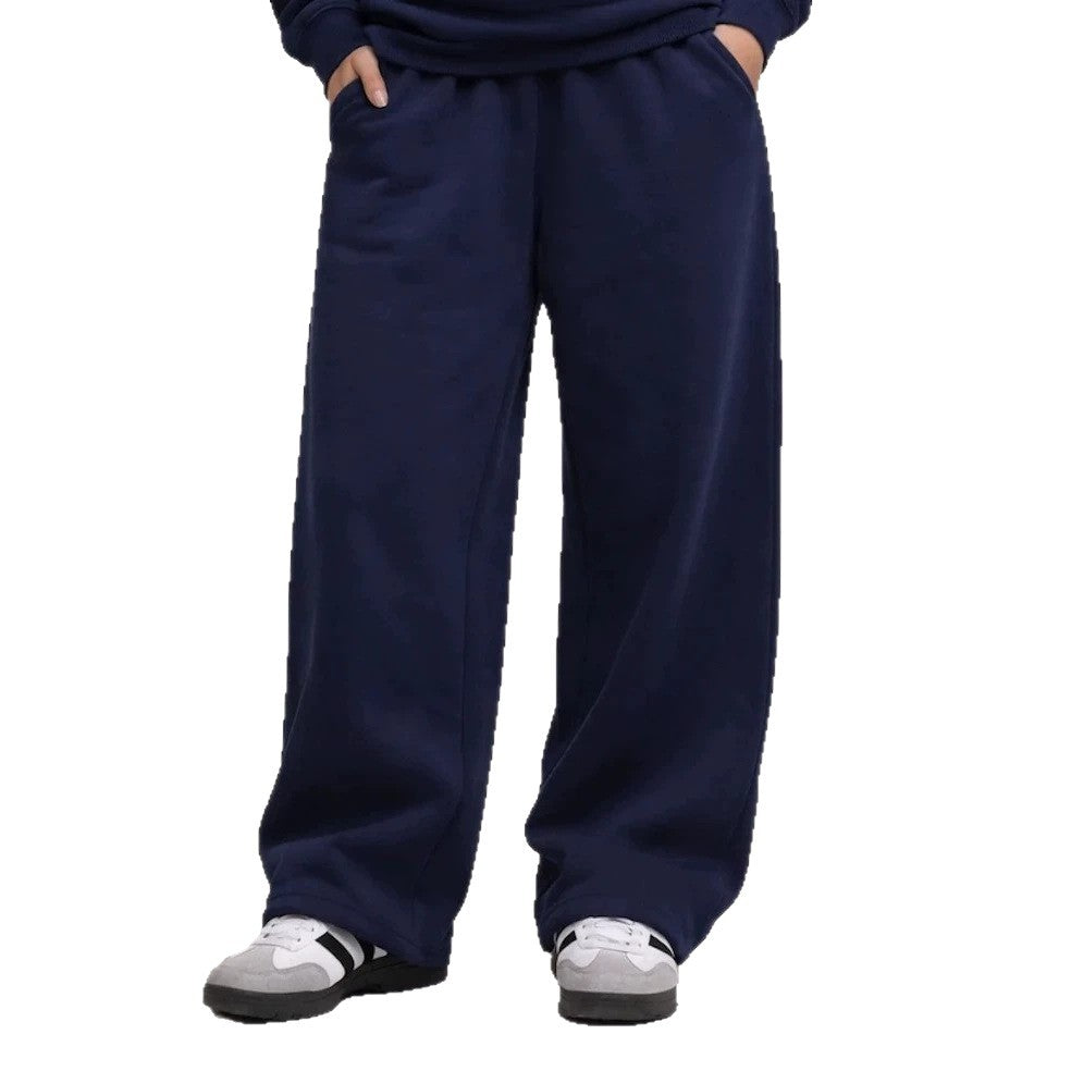 Unisex gefütterte Sweatpants mit elastischem Komfortbund, geradem Bein und seitlichen Eingrifftaschen – Marzano