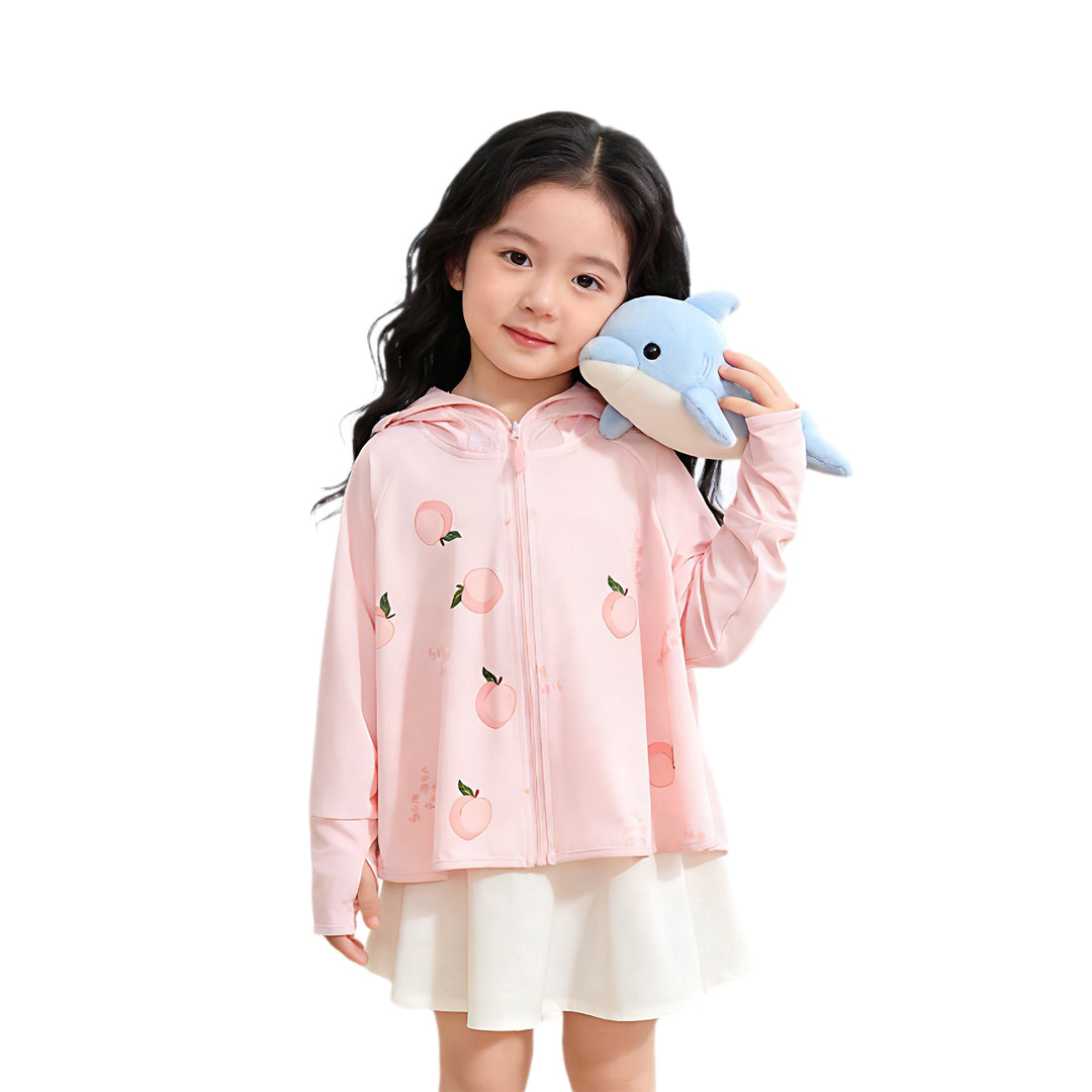 Kinder UV-Schutzjacke mit Kapuze und atmungsaktivem Material Echo Archiv