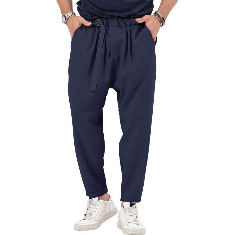 Herren stylische Haremshose mit elastischem Bund und praktischen Seitentaschen Echoarchiv