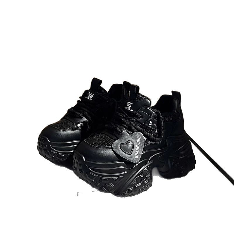 Damen Chunky Sneakers mit puffiger Sohle und innovativer Dämpfung Echo Archiv