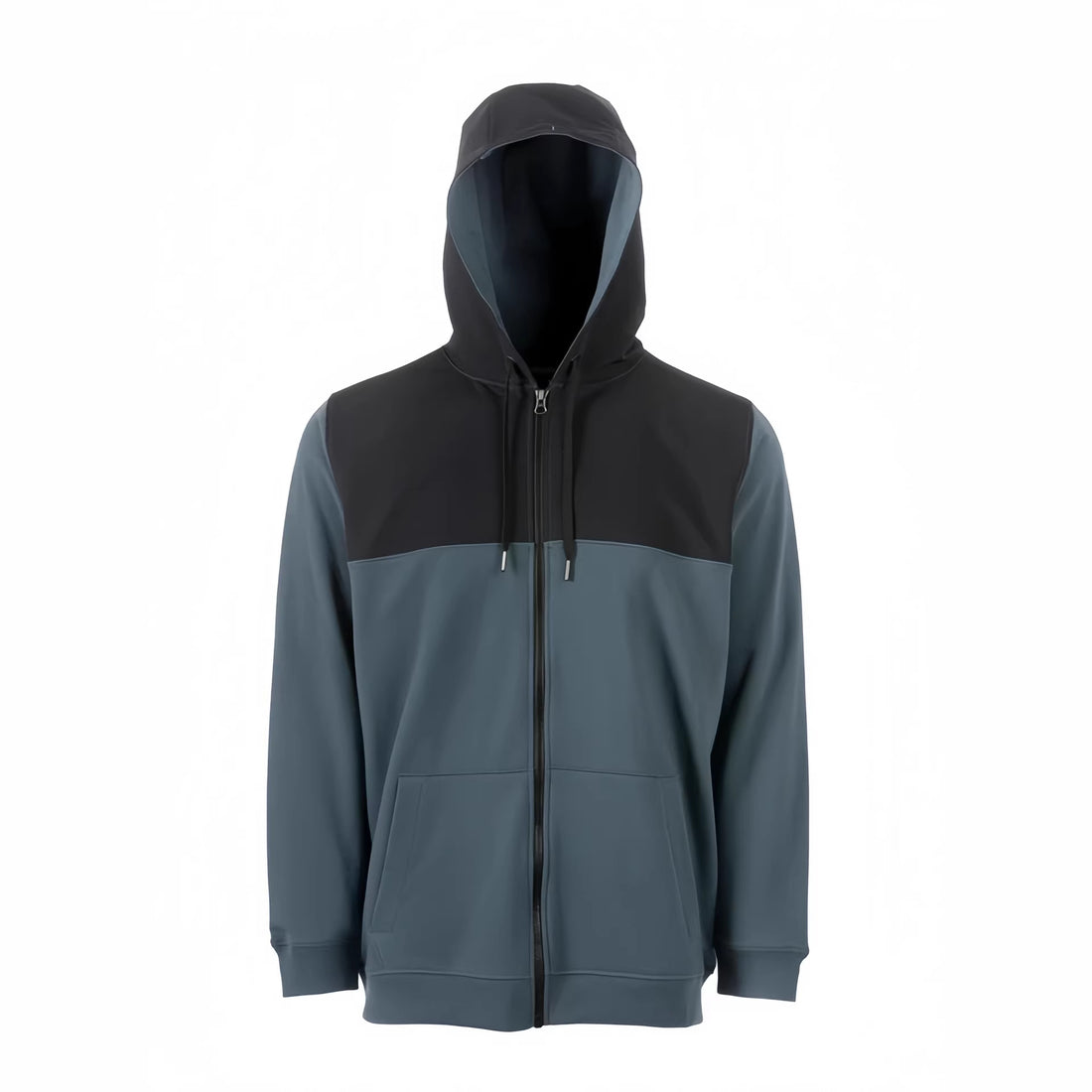 Herren Sportliche Kapuzenjacke mit stylischem Farbblock-Design – Cavarno