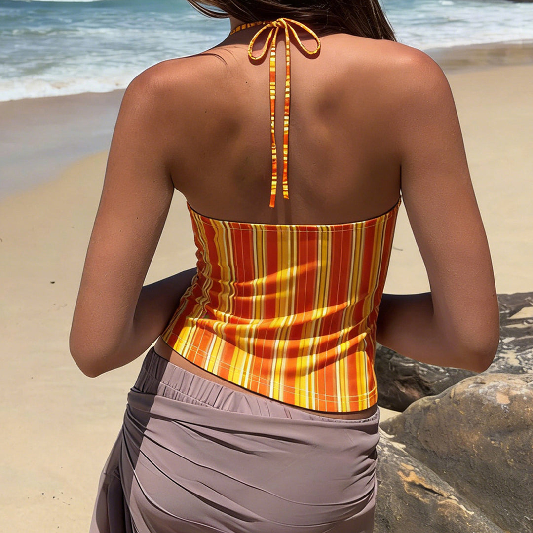 Damen Häkel-Details Strandtop Echo Archiv