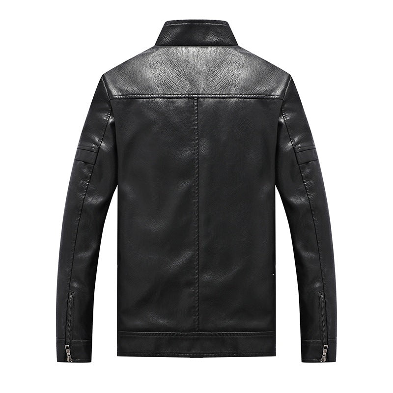 Herren Elegante Motorradlederjacke Echo Archiv