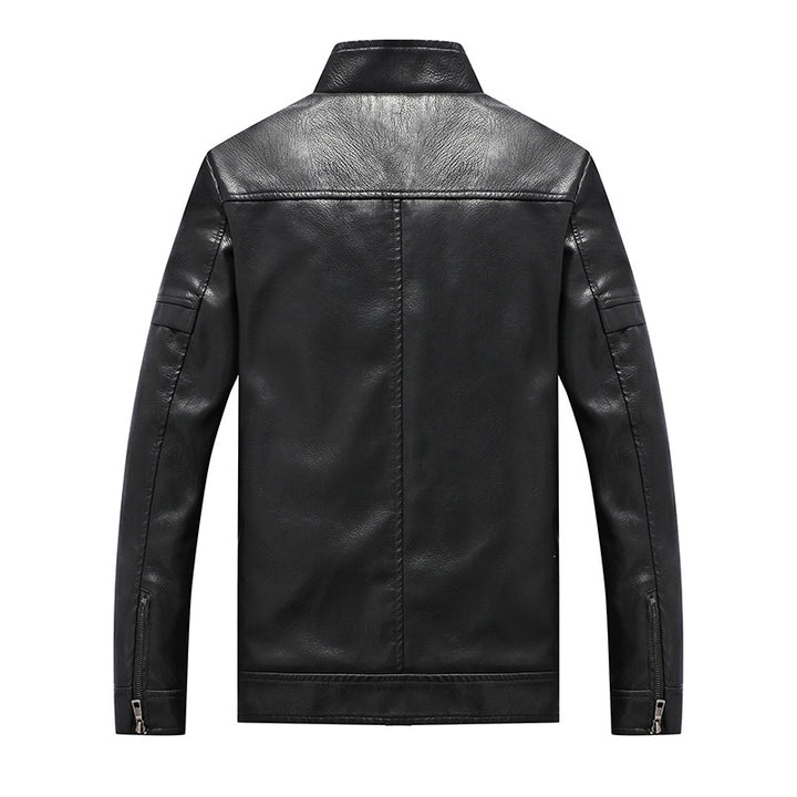 Herren Elegante Motorradlederjacke Echo Archiv