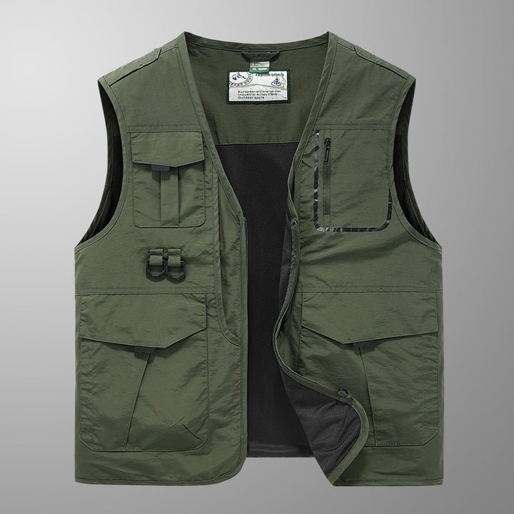Herren Multifunktionale Outdoor-Weste Echo Archiv 1788241898