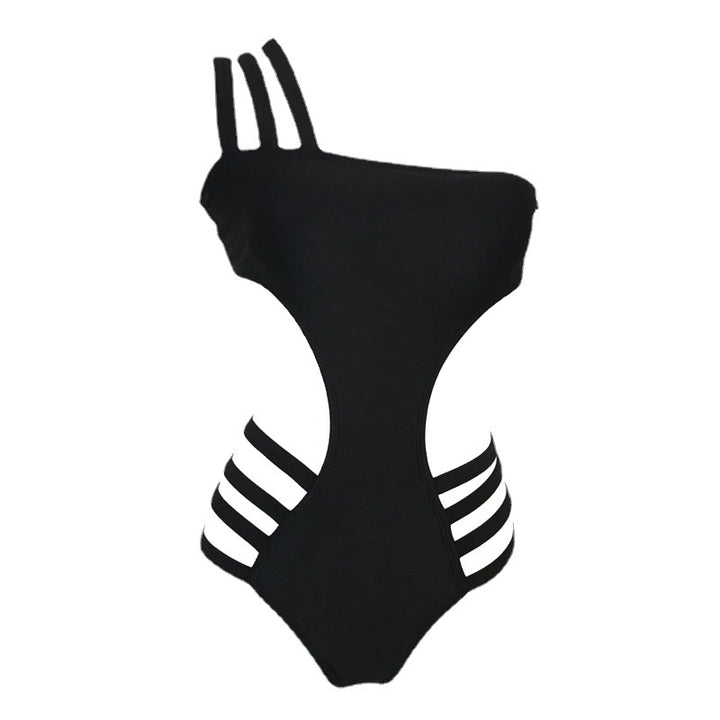 Damen Hochgeschnittenes Badeanzug mit seitlichen Cut-Outs Echo Archiv