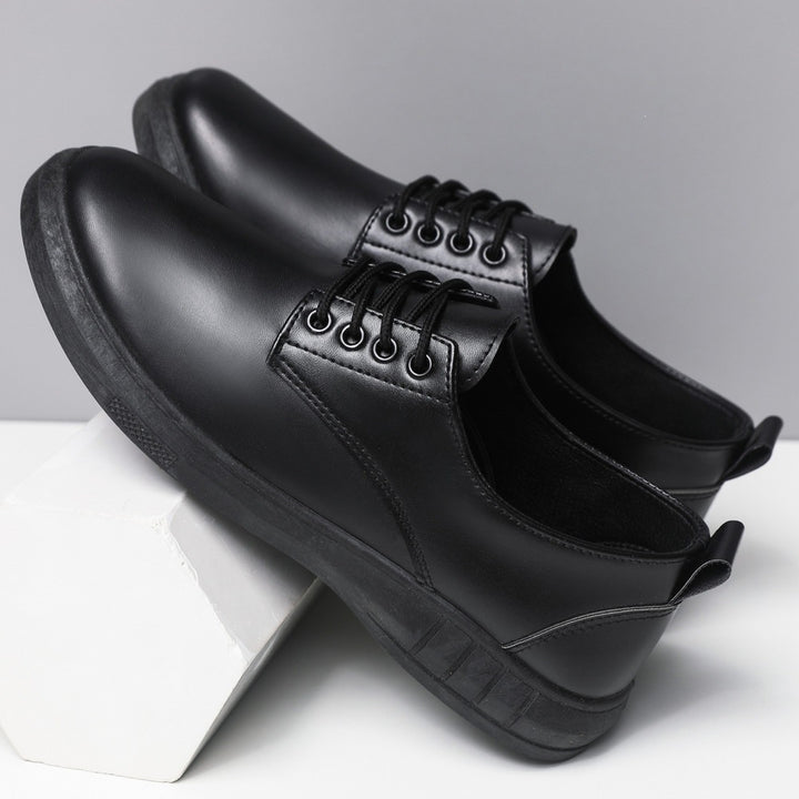 Herren Komfortable Lederschnürschuhe Echoarchiv