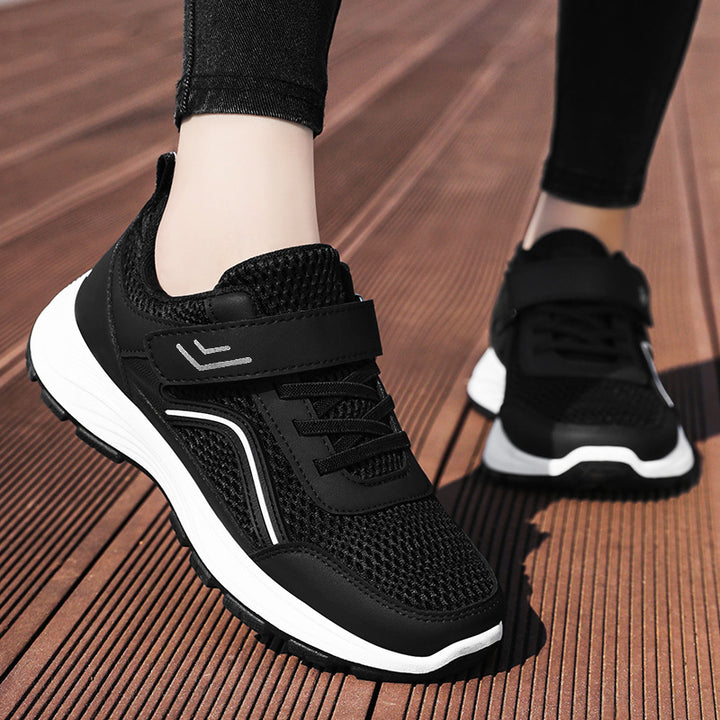 Herren nan atmungsaktiver Mesh-Freizeitsneaker mit Klettverschluss, ergonomischer EVA-Zwischensohle und profiliertem Gummi-Outdoorsohle Echo Archiv