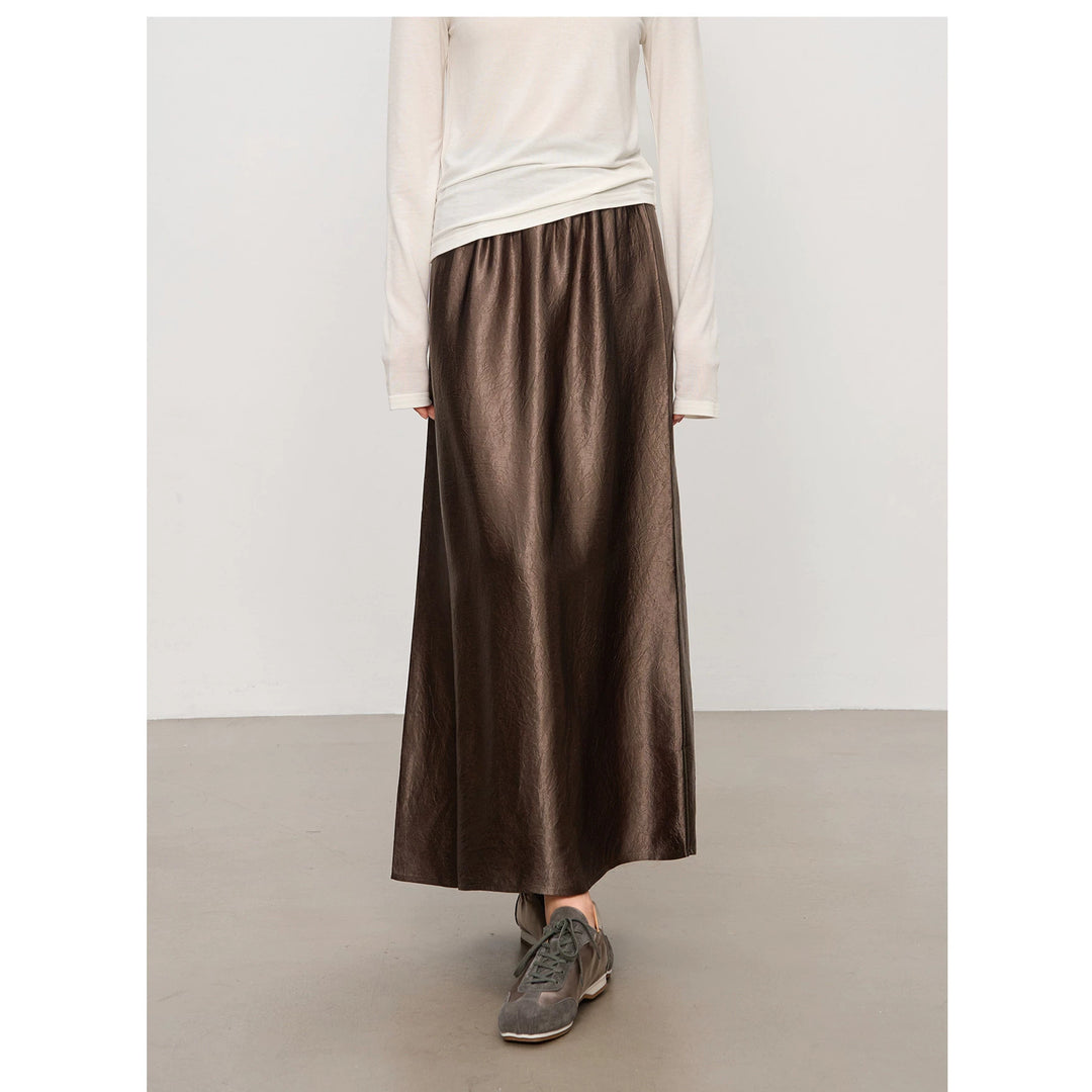 Damen Eleganter Maxirock aus hochwertigem Chiffon Echoarchiv