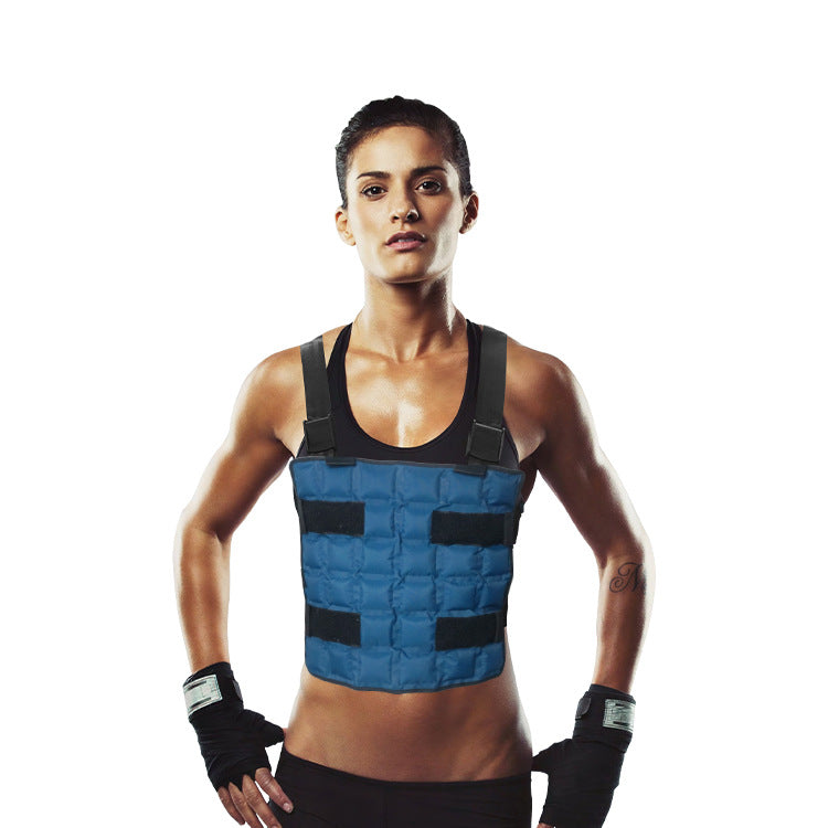 Damen nan verstellbare Gewichtsweste für Functional Training mit Klettverschluss und gepolsterten Schultergurten Echo Archiv