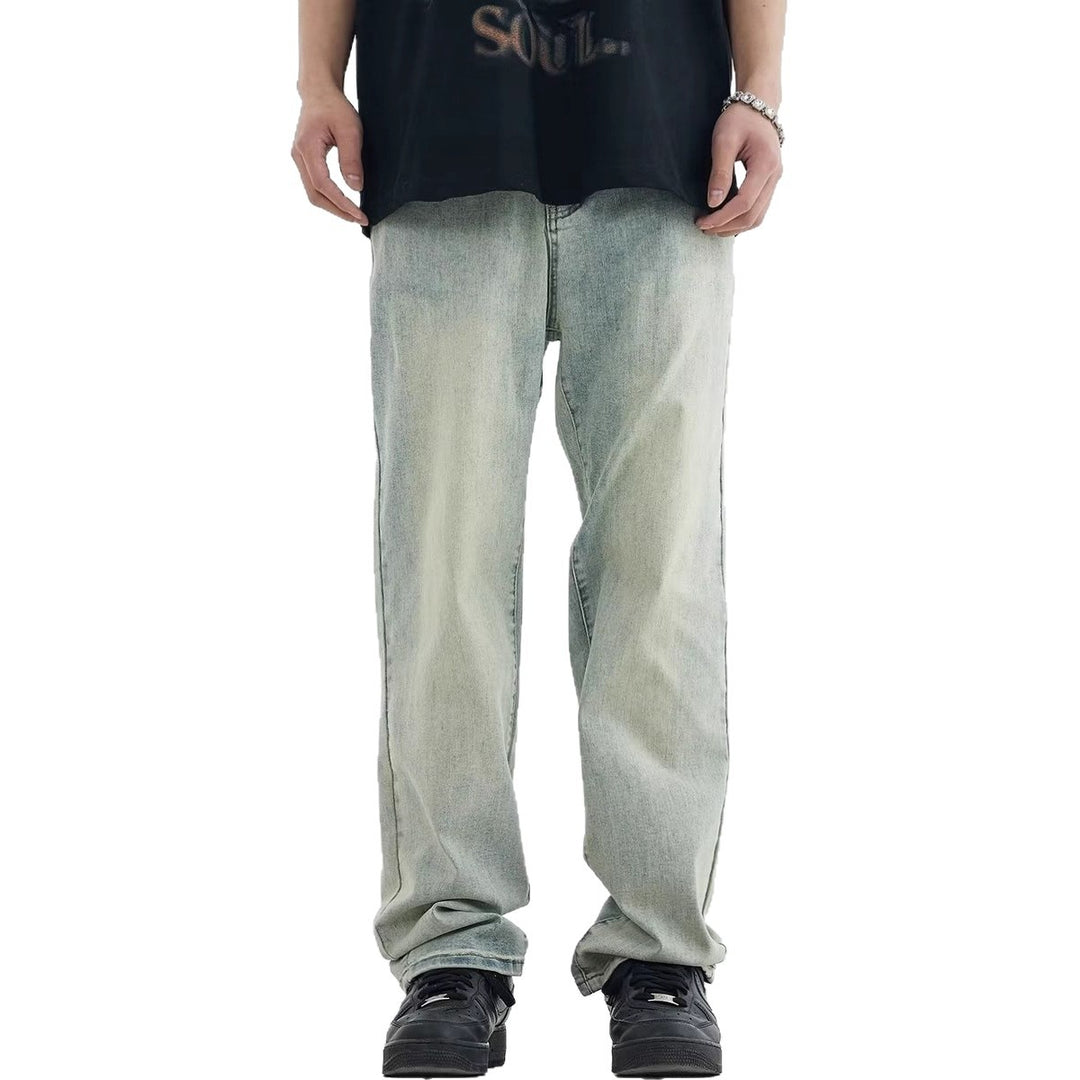 Herren lockere Denim-Jeans mit niedriger Bundhöhe Echoarchiv