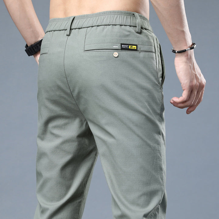 Herren Elegante Freizeithose mit bequemer Passform und praktischen Taschen Echoarchiv